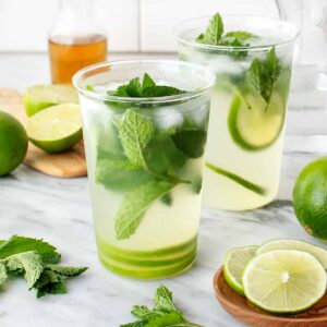 Lemon and Mint Mojito