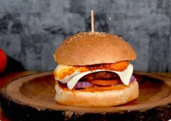 Schezwan Cheese Burger